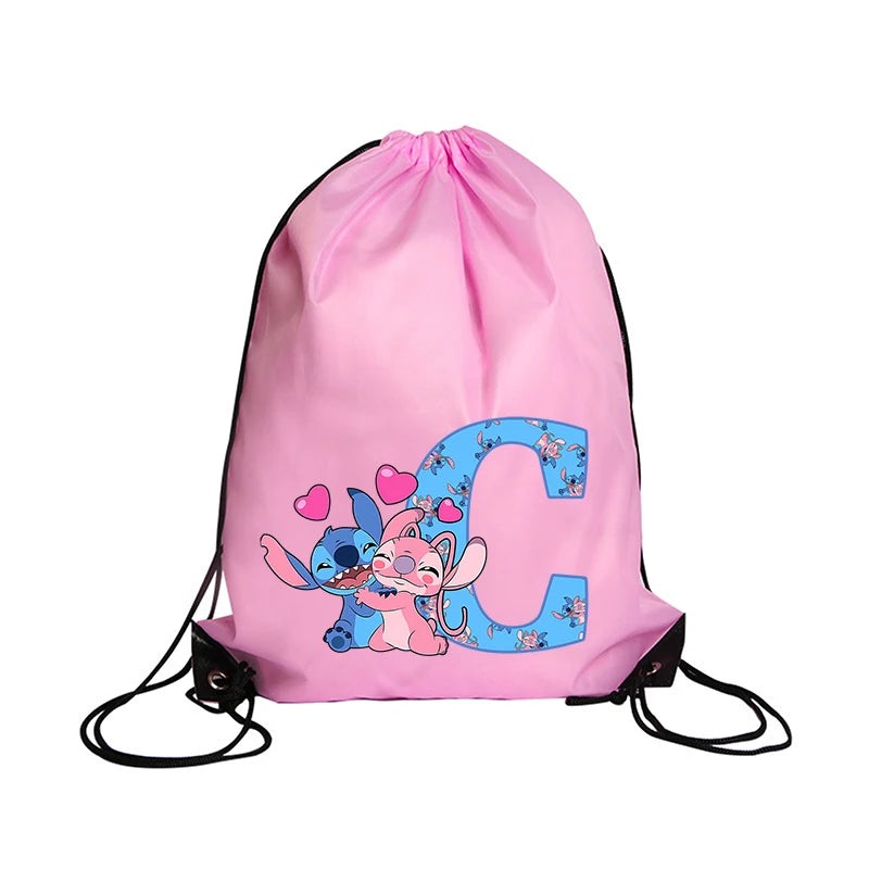 Stitch Disney Waterproof Drawstring Bag