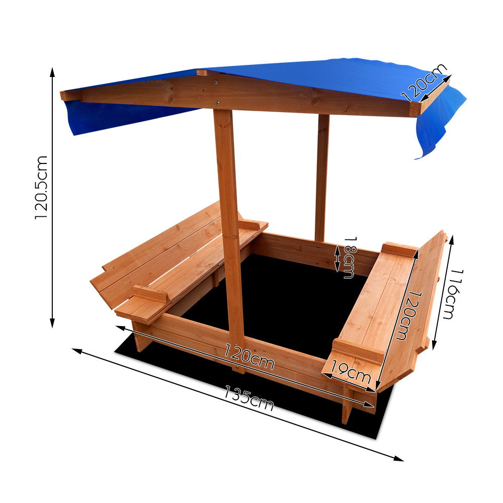 Keezi Kids Sandpit Wooden