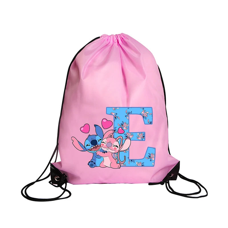 Stitch Disney Waterproof Drawstring Bag